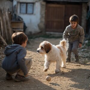 Barbet un bon chien pour les enfants ?