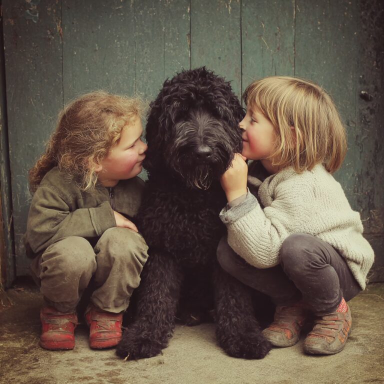 Le Barbet est-il un bon chien pour les enfants ?